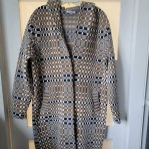 Baciano Hooded Sweater Womens Size L